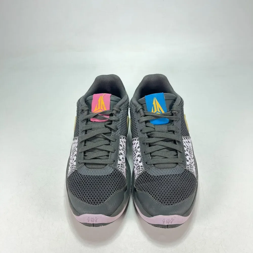 Nike Ja 1 Midnight Charcoal Pink Prime Basketball Shoes DX2294-002 Youth Size 7Y